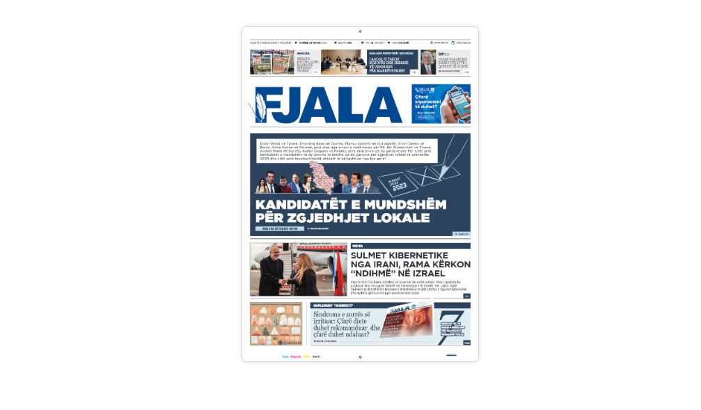 Gazeta Fjala Tetor Gazeta Fjala