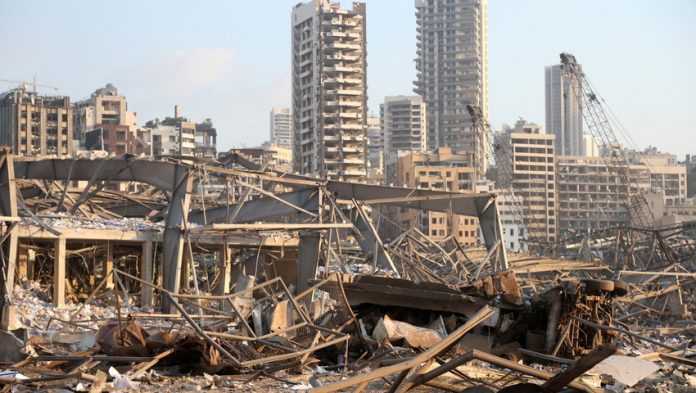 Large explosion in harbor area rocks Lebanon