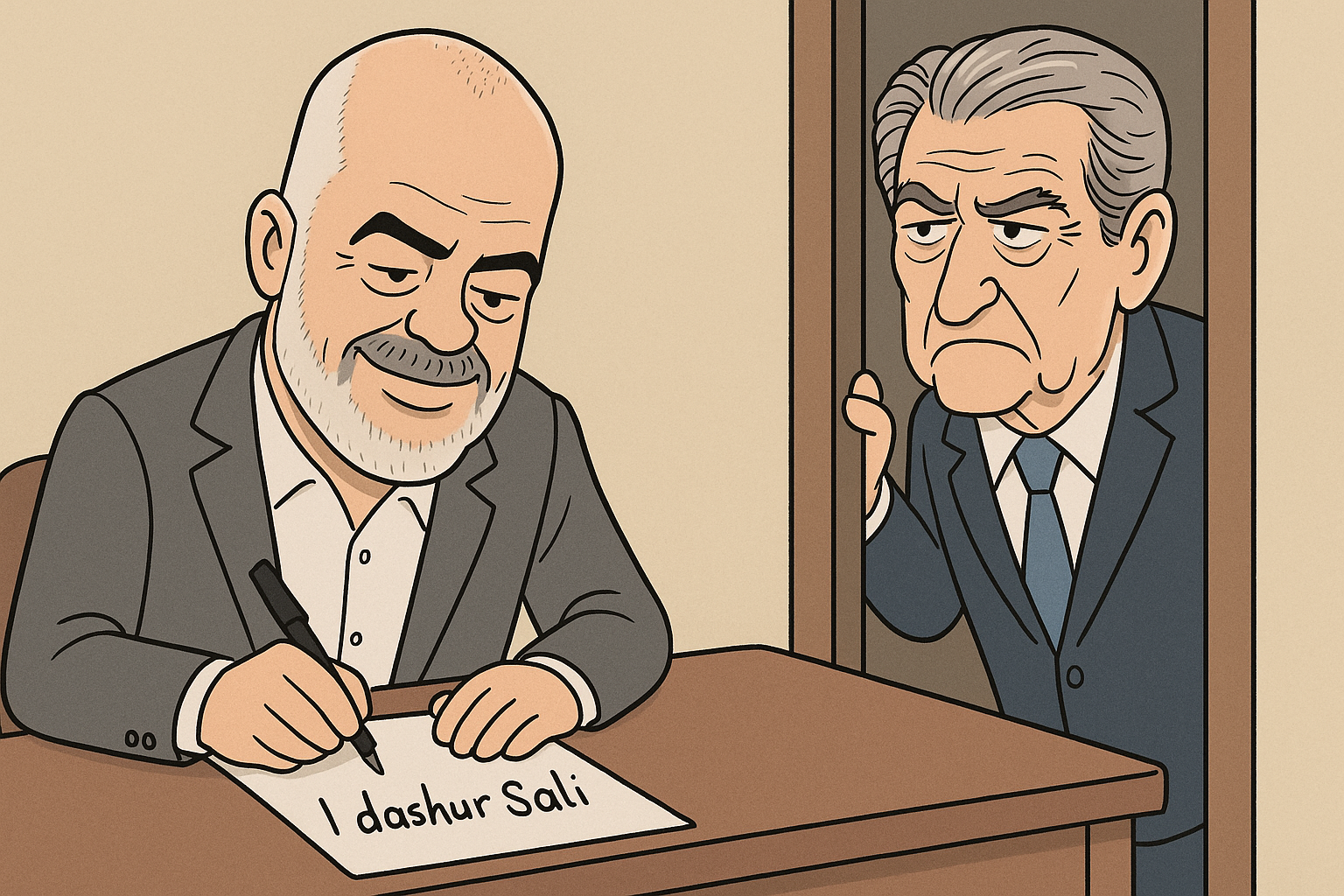 “I dashur Sali”, Rama i shkruan letër Berishës: Falë teje, Shqipëria bëhet mbretëri