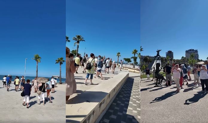 Deti, historia dhe mikpritja/ Rama poston videon me përshtypjet e turistëve nga Durrësi