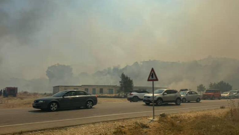 Përhapet zjarri në Finiq, situatë kritike në fshatrat Krane dhe Fitore