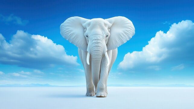 Çfarë po bën një elefant albino i varrosur në Vatikan?