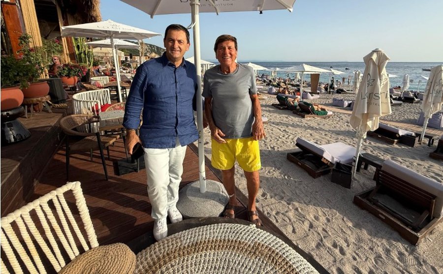 Gianni Morandi, vizitë nëpër brigjet e Shqipërisë