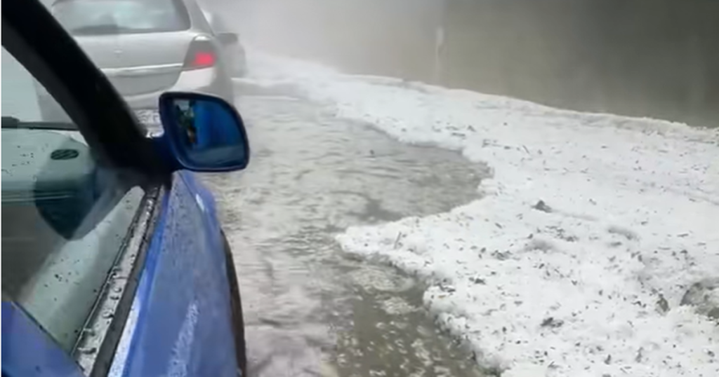 Shiu dhe breshëri godasin Kosovën, përmbytje dhe kaos në qarkullim