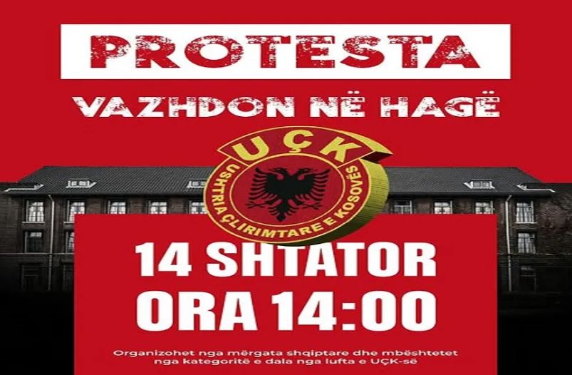 Hagë, protestë në mbështetje të ish-krerëve të UÇK