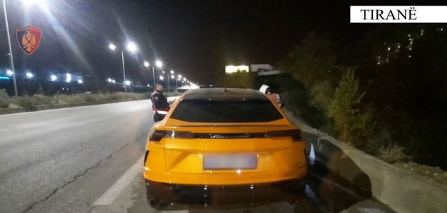 Sekuestrohet “Lamborghini” me vlerë 160 mijë euro/ Nis hetimi për dy persona