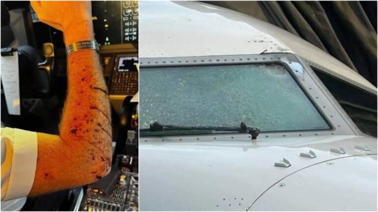 Terror në fluturimin e “United Airlines”, xhami i përparmë i aeroplanit u thye në 36.000 metra, plagoset piloti