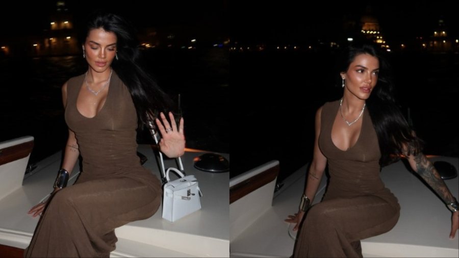 Morena Taraku pozon mbi një jaht luksoz, çfarë formash elegante! (FOTO)