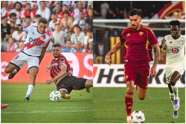 Shkëndija pëson disfatë në Conference League, barazim i Dritës, Roma mposhtet në shtëpi