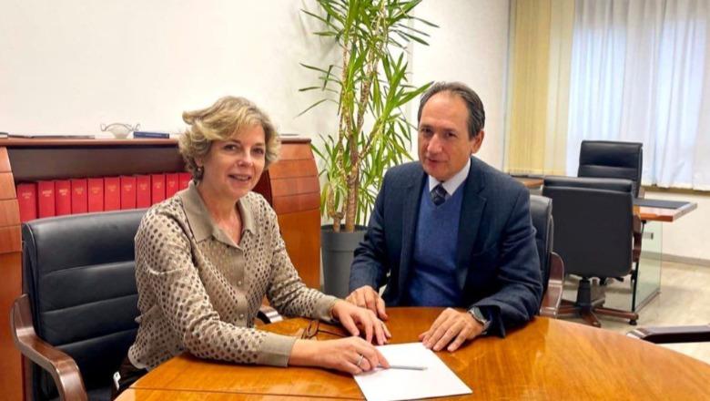 Ministrja Sala takon Presidentin e Aleancës Kundër Kancerit në Itali
