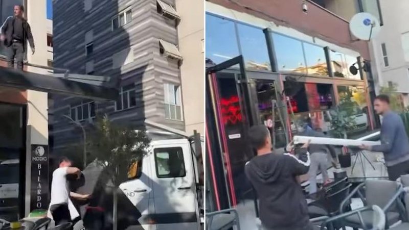 Rama ndan pamje të tjera nga aksioni për lirimin e hapësirave publike