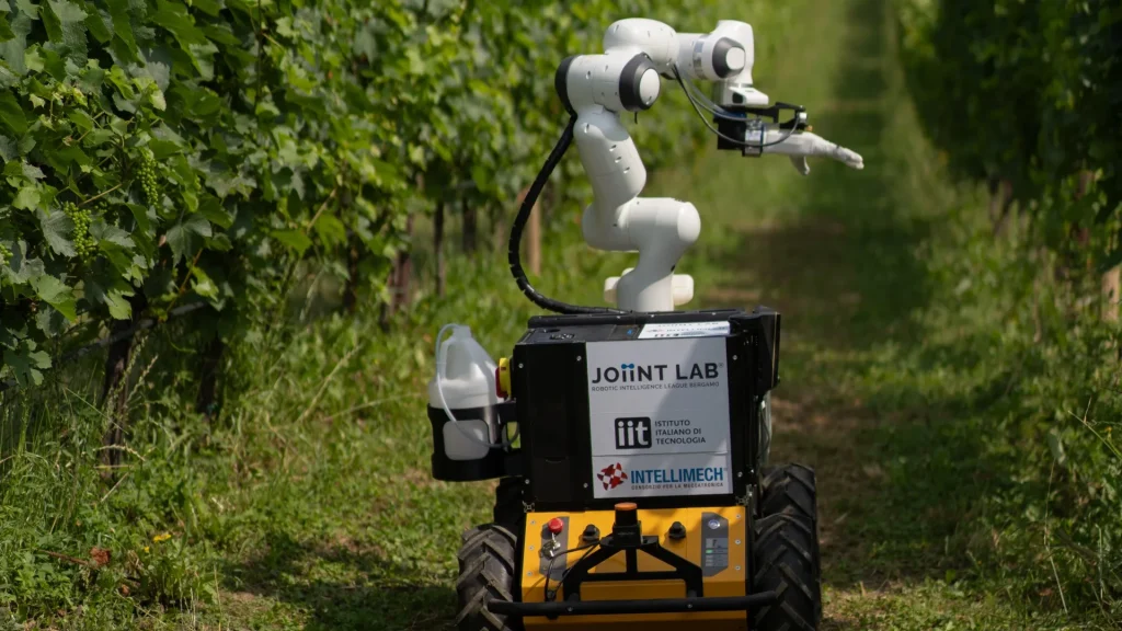 Robot autonom “Frasky” synon të revolucionarizojë punimet në vreshta në Itali