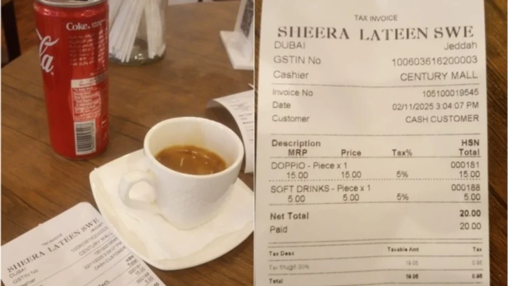 Kroati tregon sa pagoi për kafe në Dubai/ Krahasoni çmimin me vendin e tuaj