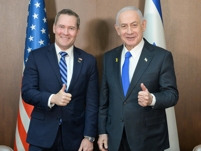 “Vizita e Mike Waltz në Izrael: Uashingtoni riafirmon mbështetjen për planin 20-pikësh për Gazën