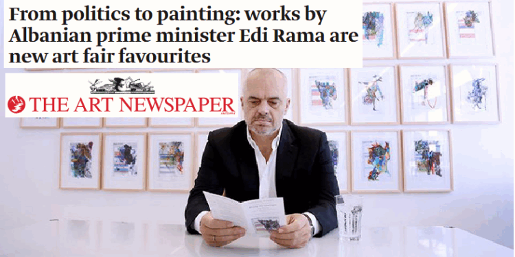 “The Art Newspaper”: Rama artist për të pastruar imazhin nga korrupsioni