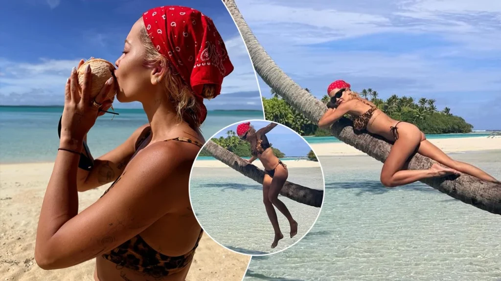 Rita Ora mahnit me format trupore, e nis janarin në pushime tropikale
