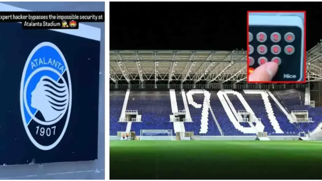 Sa është e lehtë të hysh “pa leje” në një stadium modern – sistemi i sigurisë në impiantin e Atalantas dështon totalisht