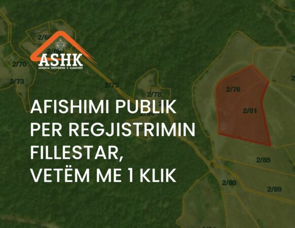 Afishimi Publik i Regjistrimit Fillestar, tani edhe online