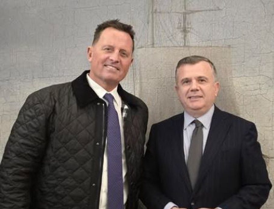 “Shqipëria kontribuon në zgjidhje globale”, Taulant Balla takohet me Richard Grenell