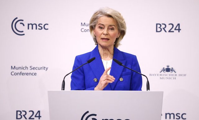 Lufta në Ukrainë/ Von der Leyen në Mynih: Evropa nuk duhet të pranojë narrativën ruse