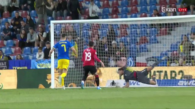 Shqipëria zhgënjen sërish, Ukraina fiton me dominim
