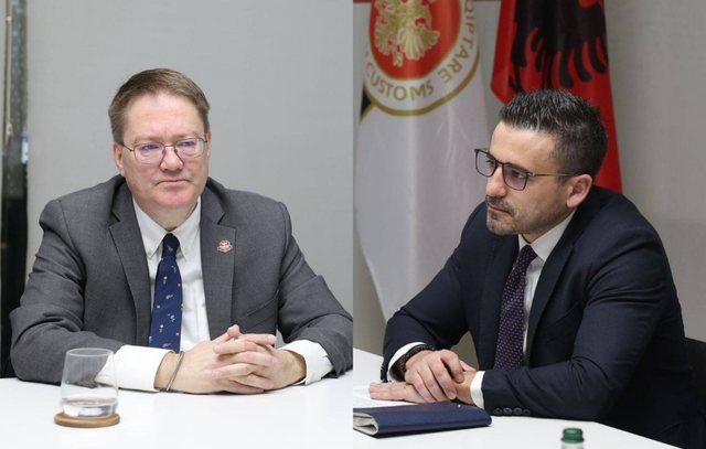 Drejtori i Doganave takim me ambasadorin britanik/ Diskutohet bashkëpunimi dypalësh
