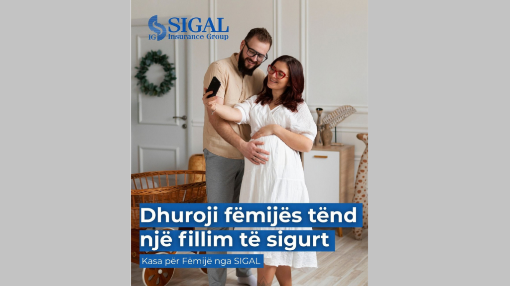 “KASA për fëmijë”, SIGAL sjell produktin ideal për prindërit e rinj