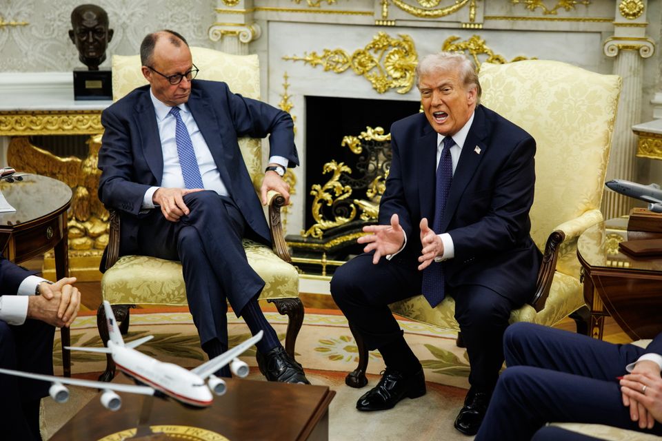 Takim në Shtëpinë e Bardhë: Merz flet tre minuta, Trump 30