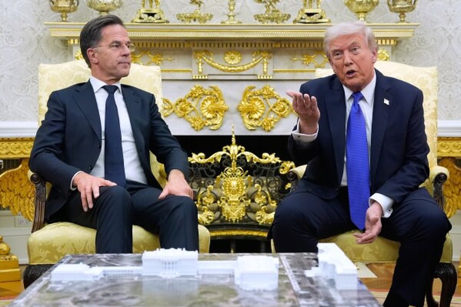 Trump pret Mark Rutte në Shtëpinë e Bardhë