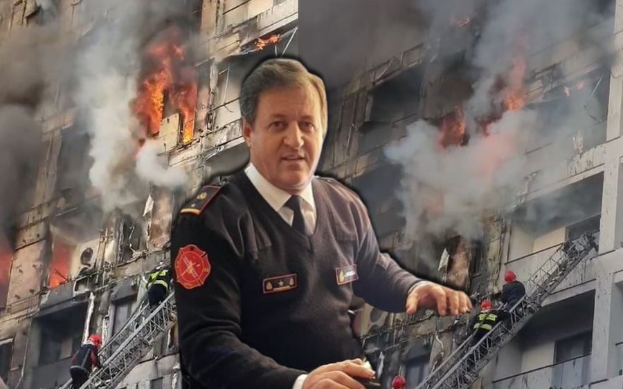 U fut mes flakëve duke rrezikuar jetën e tij për të shpëtuar të moshuarën, flet zjarrfikësi hero Jonuz Murataj