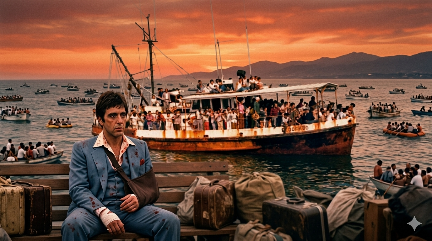 10:00 Nga Leonard Veizi/ “Mariel 1980”, Kuba mes lirisë dhe hijes së Toni Montanës