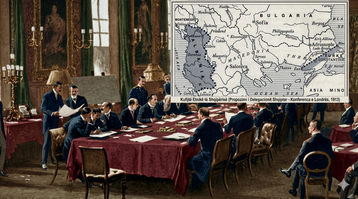10:00 Nga Leonard Veizi/ 30 Maj 1913: Traktati i Londrës dhe copëtimi i dhimbshëm i trojeve shqiptare