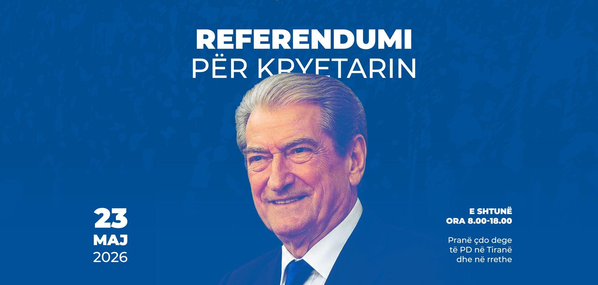 12:36 Nesër PD në votim, Berisha i vetëm në garë mes lavdeve dhe thirrjeve për pjesëmarrje masive