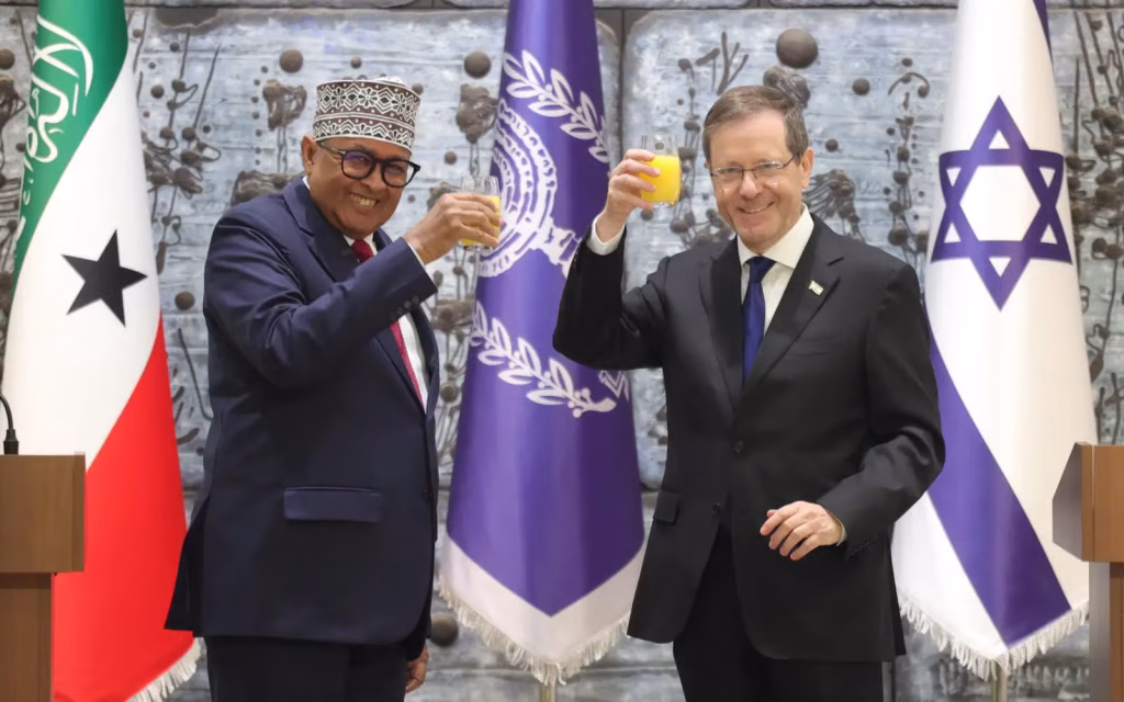 Presidenti i Somalilandit në Izrael, pritet hapja e ambasadës në Jerusalem
