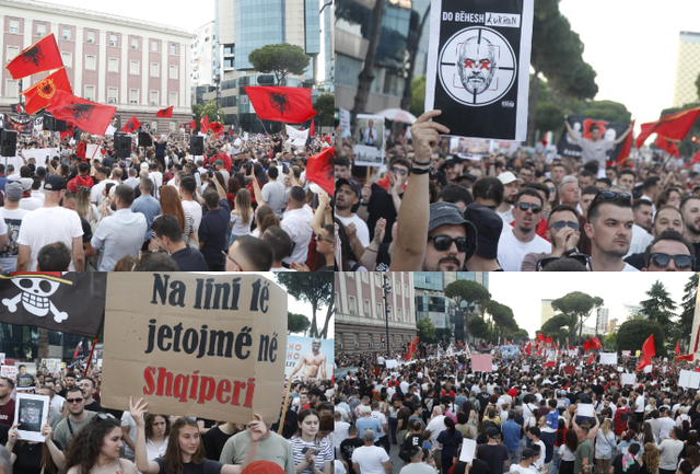 19:30 Sot dita e 26-të e protestës në Tiranë, qytetarët pritet të mblidhen para Kryeministrisë