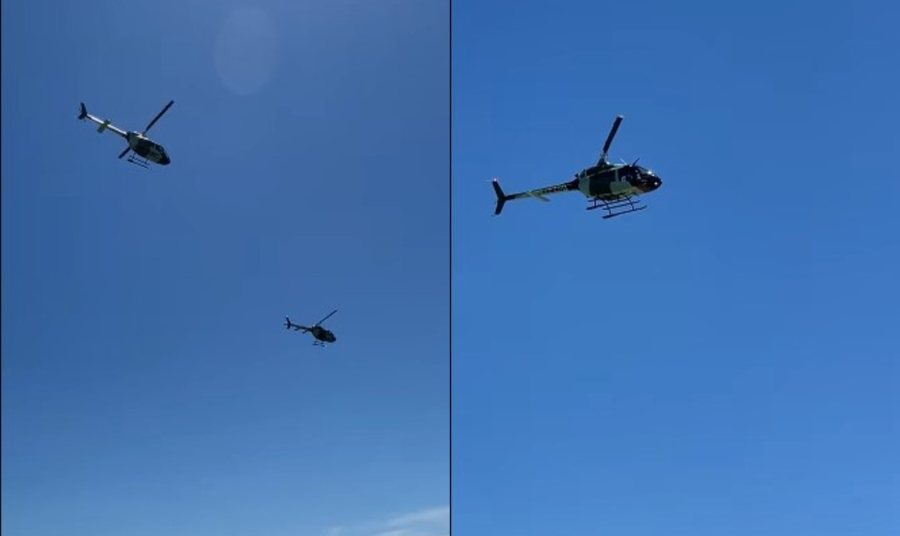Dy helikopterë ushtarakë i bashkohen Bazës së Forcave Ajrore në Rinas, ministri Nufi publikon pamjet
