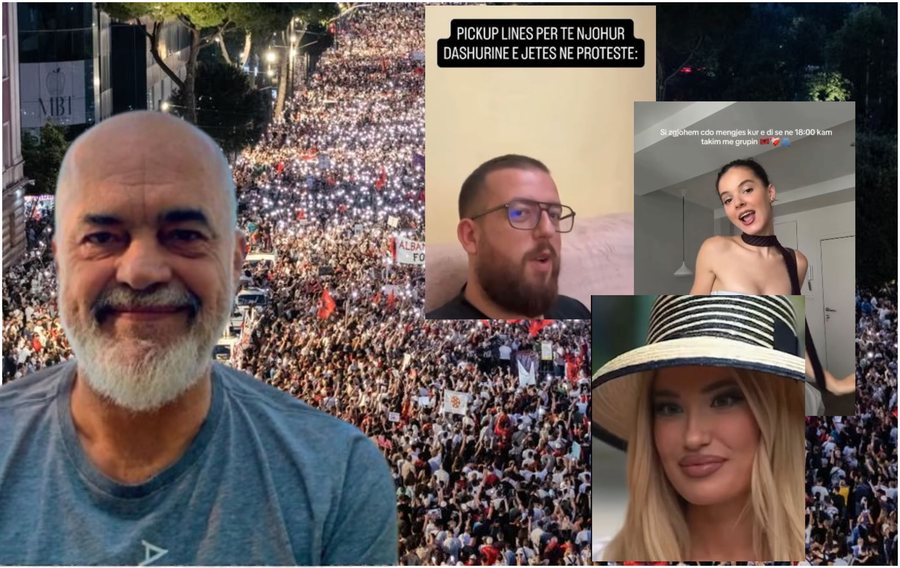 18:39 “Poshtë Kryeministri, po ti lart meje”/ Rama tallet me VIDEOT e influencerëve për protestat