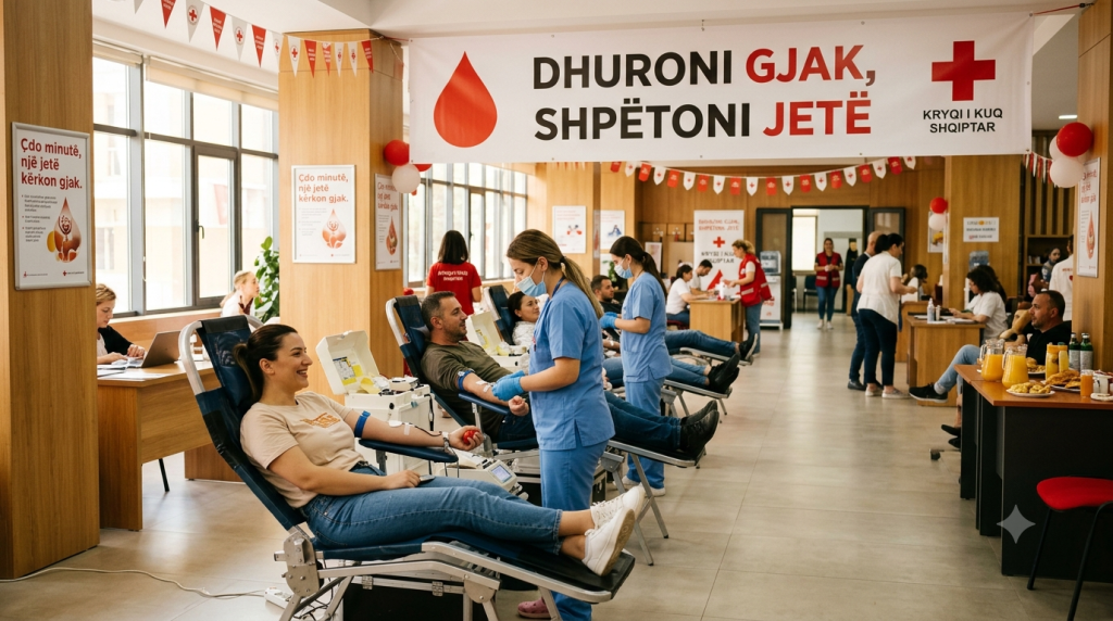 Nga Leonard Veizi/ Gjaku, pasuria që shtohet duke u dhuruar