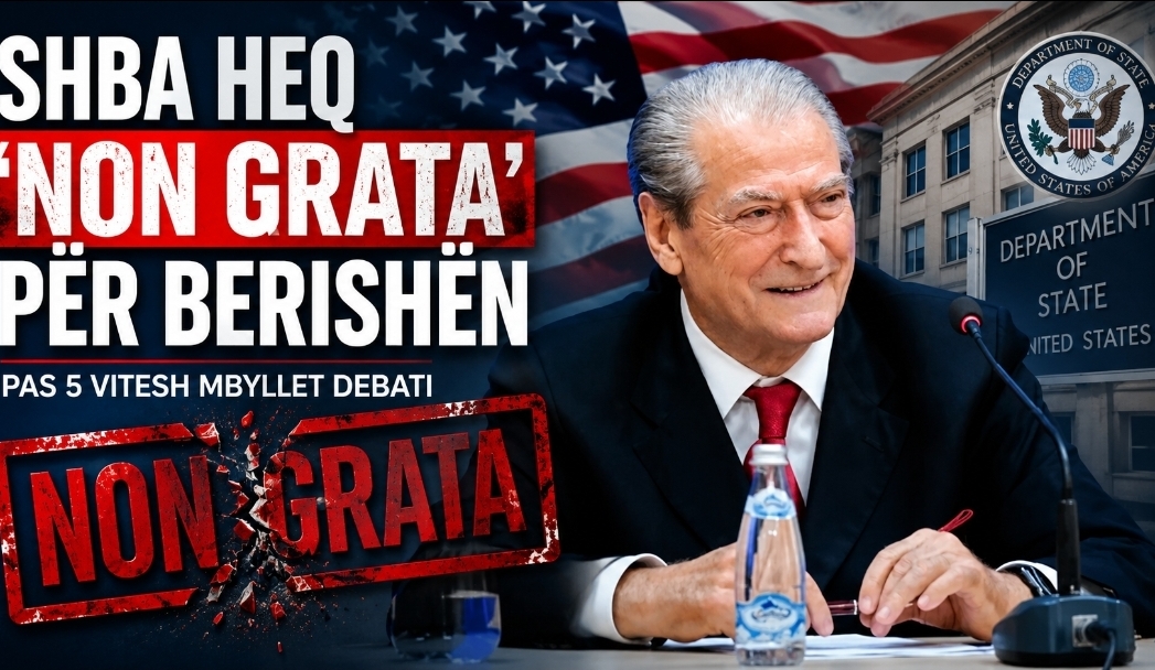 10:55 SHBA heq sanksionin “non grata” për Sali Berishën