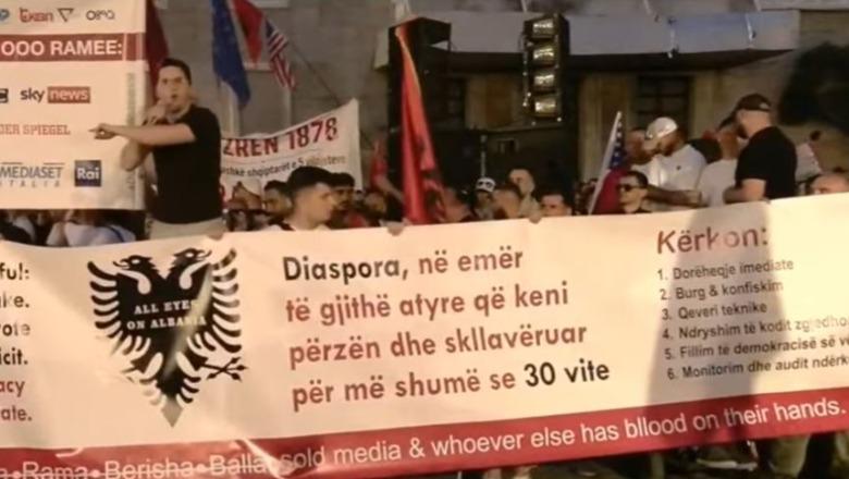 Diaspora bën thirrje për protesta në Tiranë nga 20 qershori deri më 15 korrik