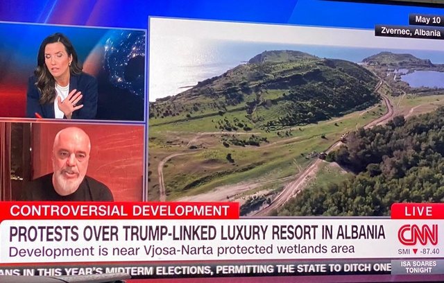 “Ishulli i familjes Trump”/ Rama shpërthen për Zvërnecin në CNN: Fake News!