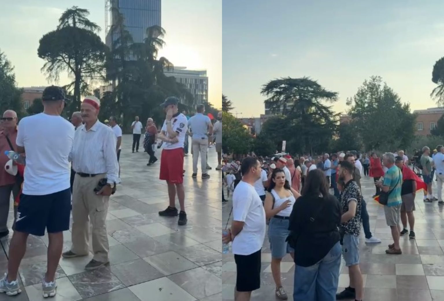 19:36 Dita e 29-të e protestës, nis grumbullimi i qytetarëve në Sheshin “Skënderbej” (VIDEO)