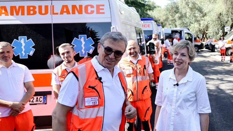 13 autoambulanca të reja i shtohen Urgjencës Kombëtare/ Reagim më i shpejtë dhe mbulim më i mirë në të gjithë vendin