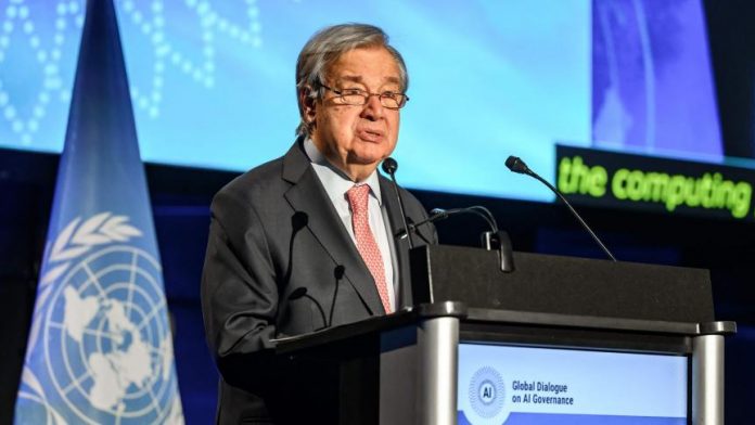 Guterres: Të krijojmë një sistem të mirorganizuar të qeverisjes globale të IA