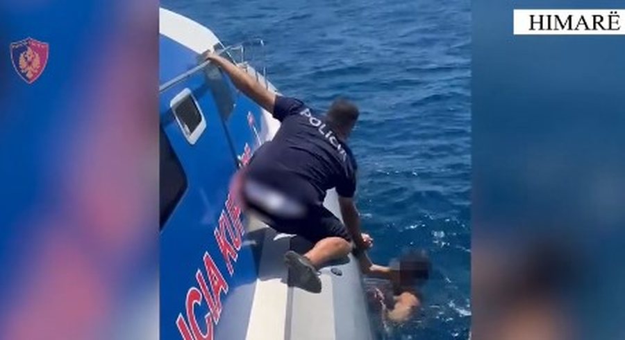 19:42 Rrezikonin të mbyteshin, Policia Kufitare shpëton mrekullisht 9 turistë në Ksamil e Himarë (VIDEO)