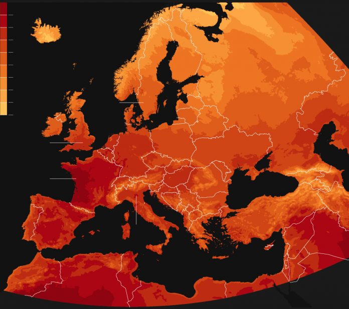 “Copernicus”: Evropa Perëndimore regjistroi qershorin më të nxehtë në histori
