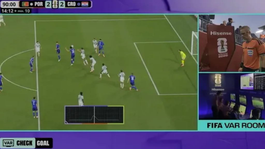 FIFA shpjegon anulimin e golit të Kroacisë ndaj Portugalisë: Teknologjia në top zbuloi prekjen vendimtare