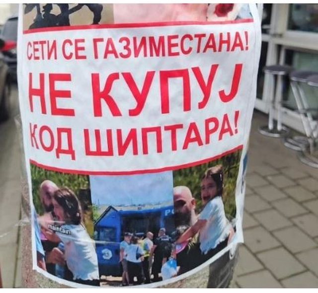 “Mos blini te shqiptarët!”, Kandiq fton studentët serbë të dalin në mbështetje të furrës së shqiptarit në Krushevc