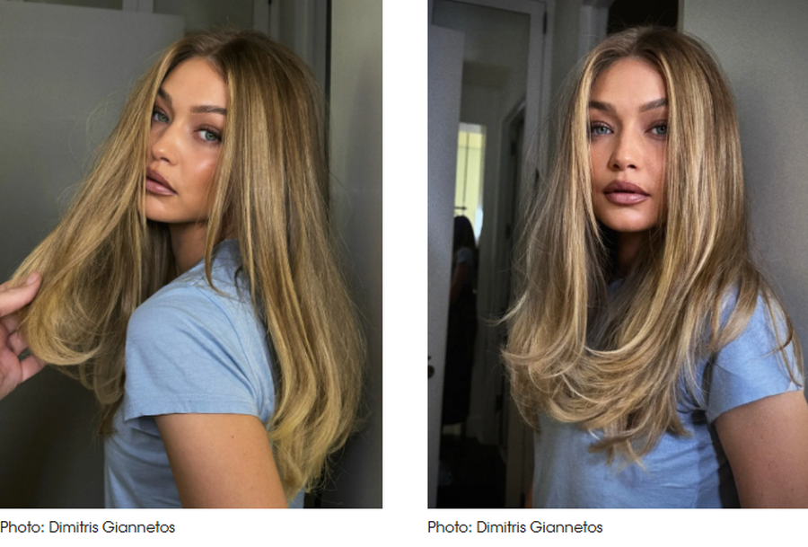 Gigi Hadid rikthen trendin e flokëve voluminozë, prerja në formë zemre bëhet hiti i verës