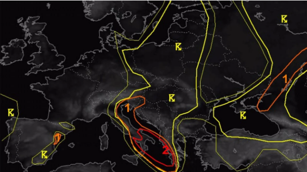 Erëra shkatërruese, breshër dhe tornado/ Parashikuesit europianë ngrenë alarmin për mot ekstrem në rajon, stuhitë mund të prekin edhe brigjet e Shqipërisë